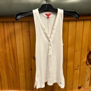 GUESS Button Tank Top - Size S